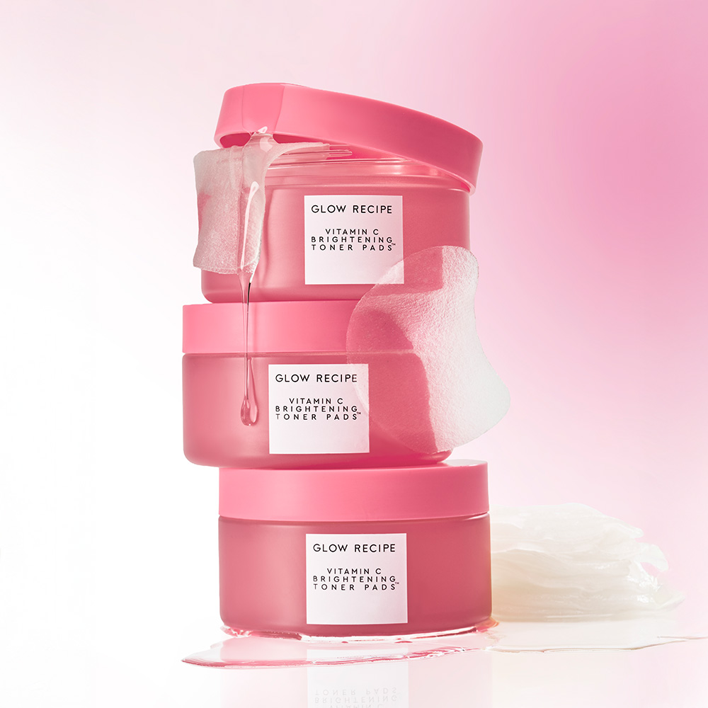 VITAMIN C BRIGHTENING KOREAN TONER PADS (ALMOHADILLAS CON T&Oacute;NICO)